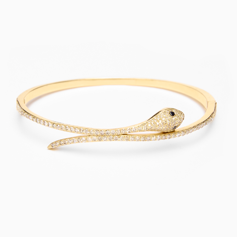 Mia - Gold Snake Bracelet
