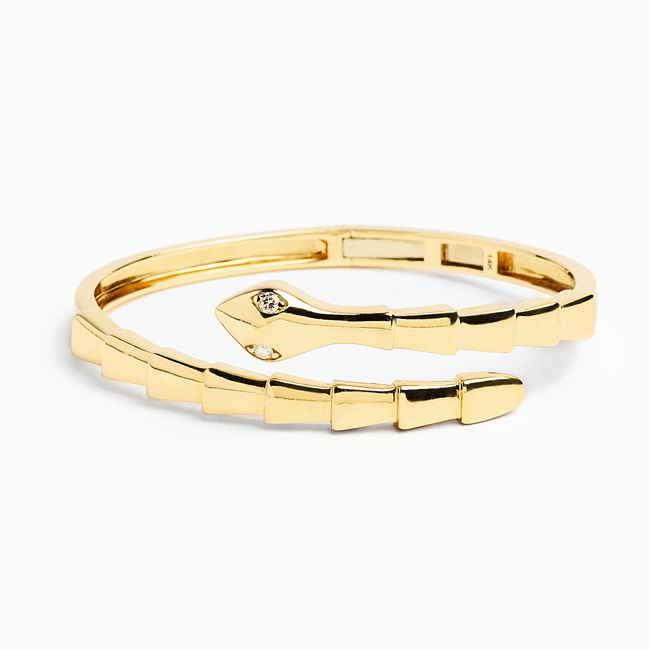 Sylvie - Gold Snake Bracelet