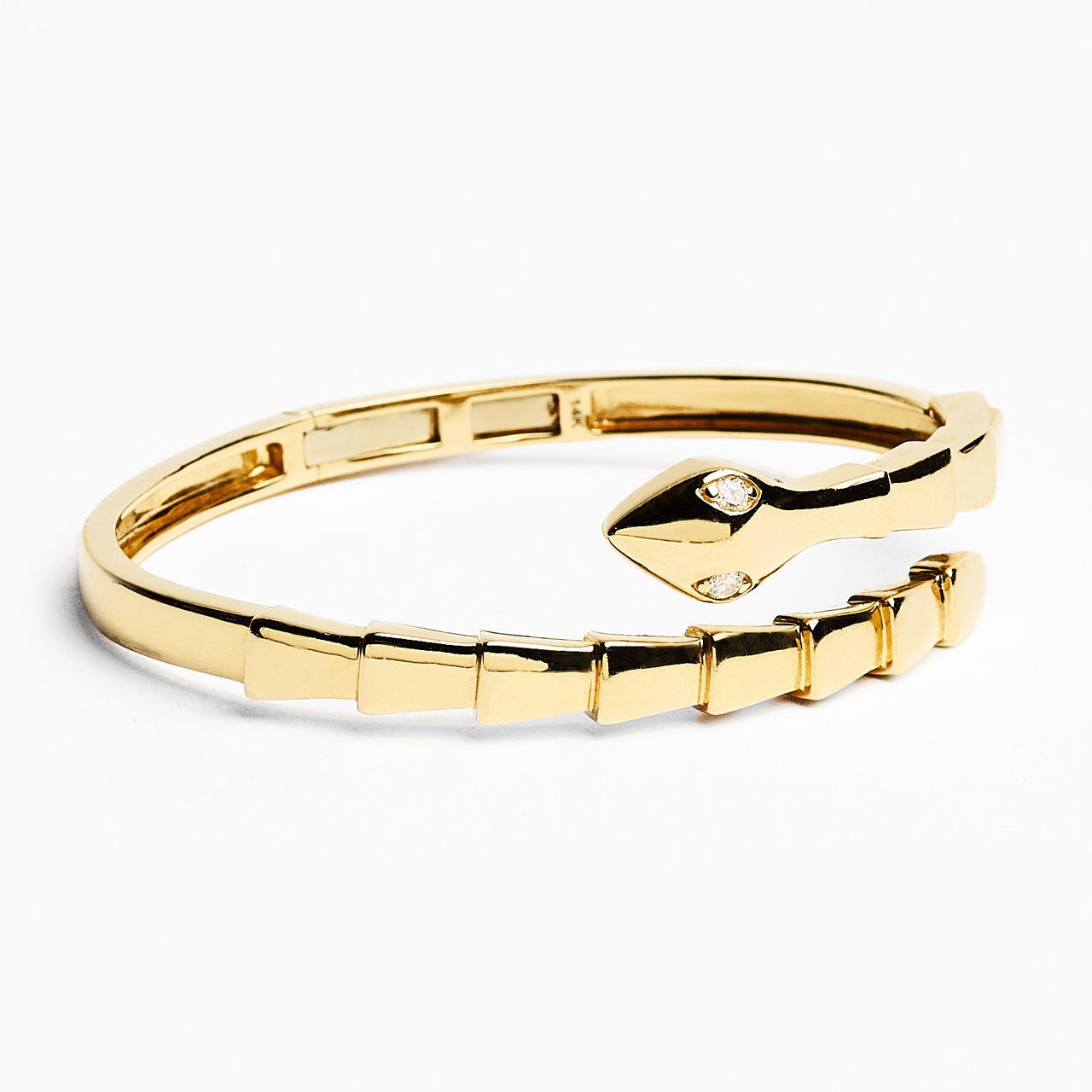 Sylvie - Gold Snake Bracelet
