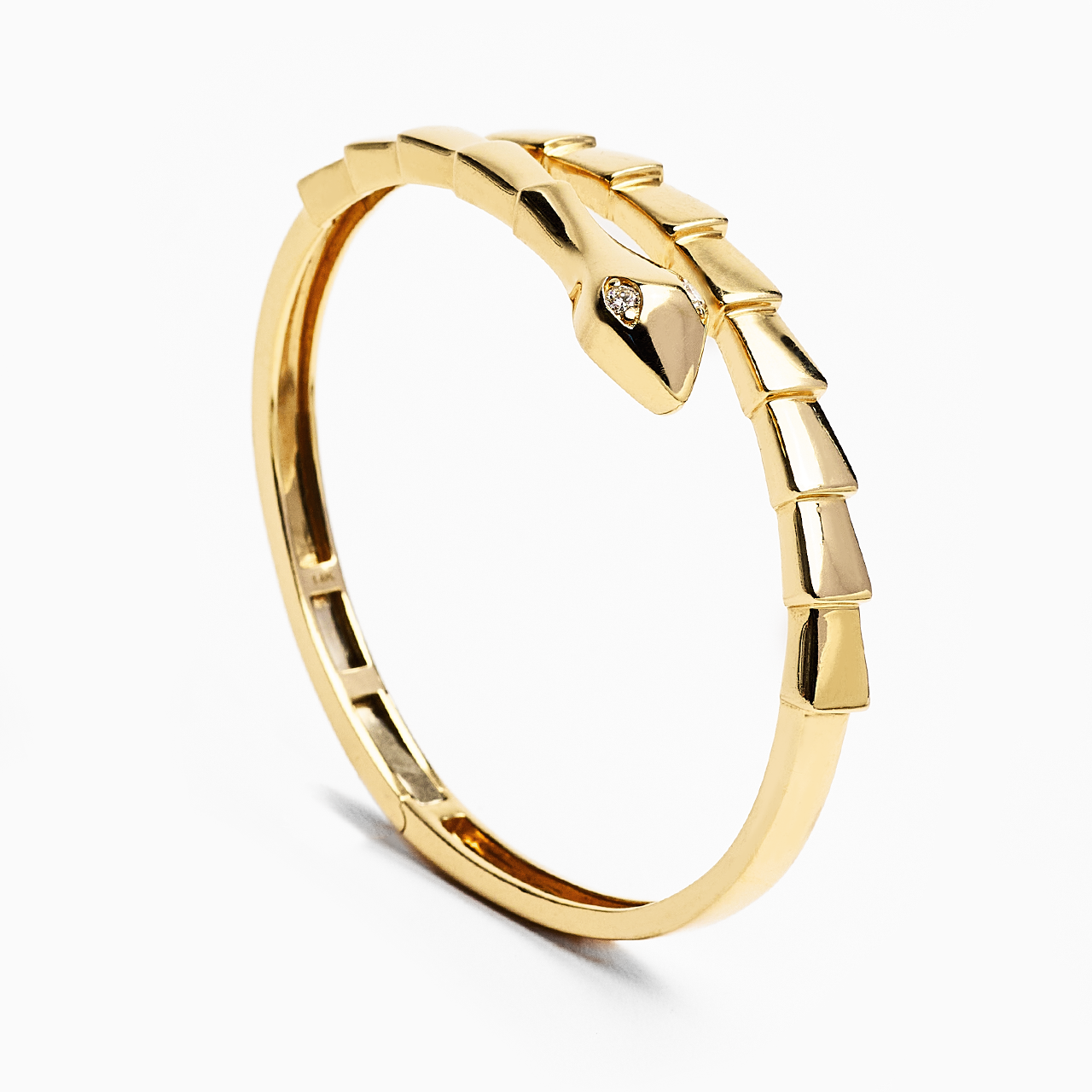 Sylvie - Gold Snake Bracelet