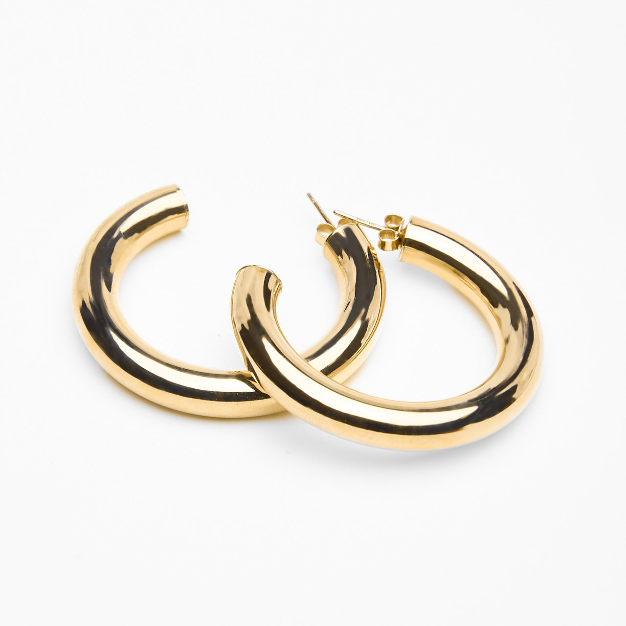 Arlet - Medium Hoop Earrings