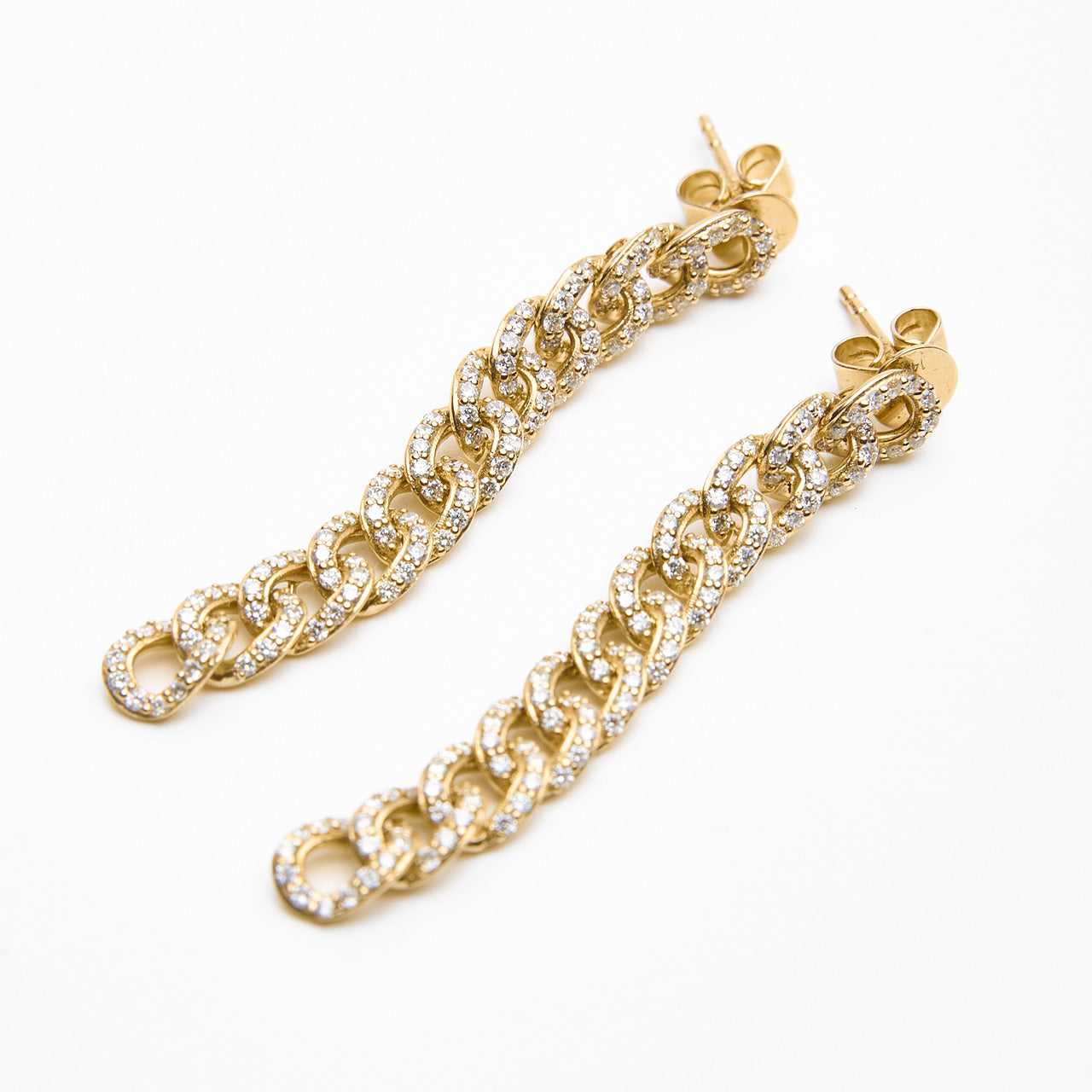 Rachel - Link Drop Earrings