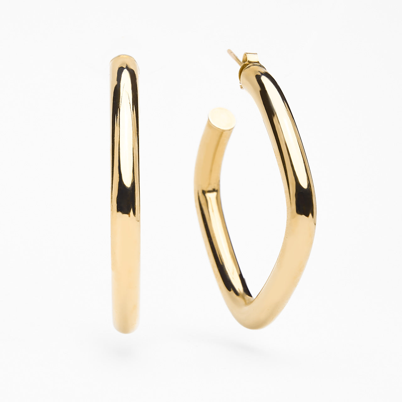 [TATIANA] 925Silver☆Basic Square Hoop Earrings Tatiana - Square Hoop Earrings