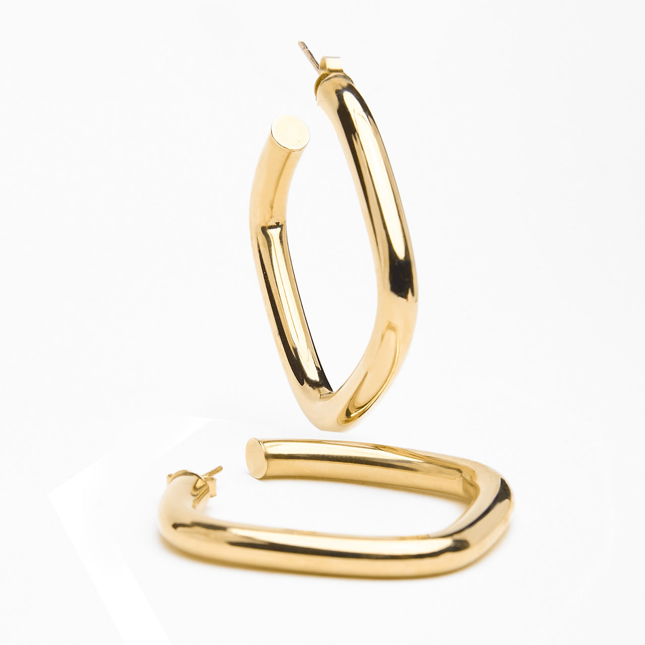 Tatiana - Square Hoop Earrings