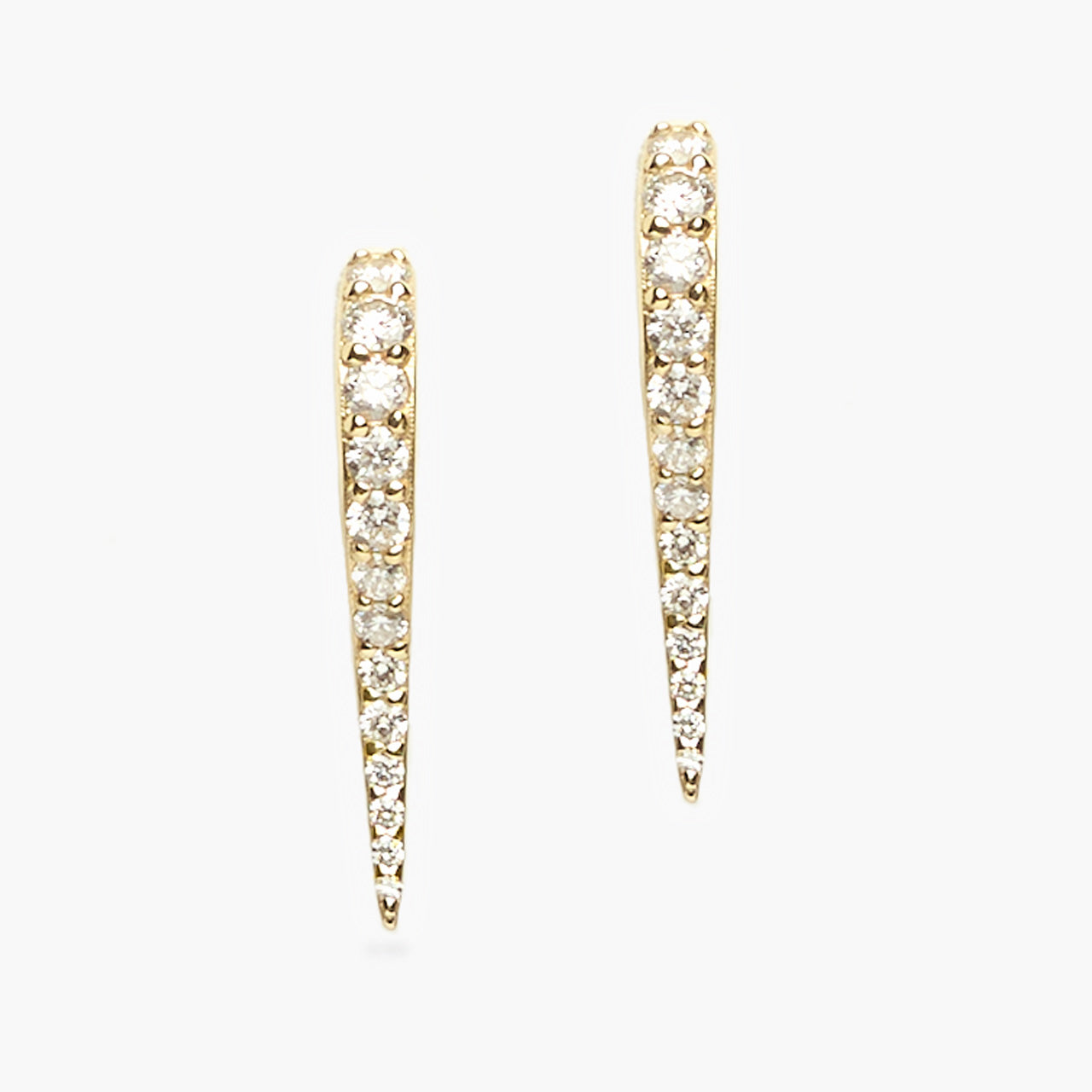 Aubrie - Diamond Dagger Earrings