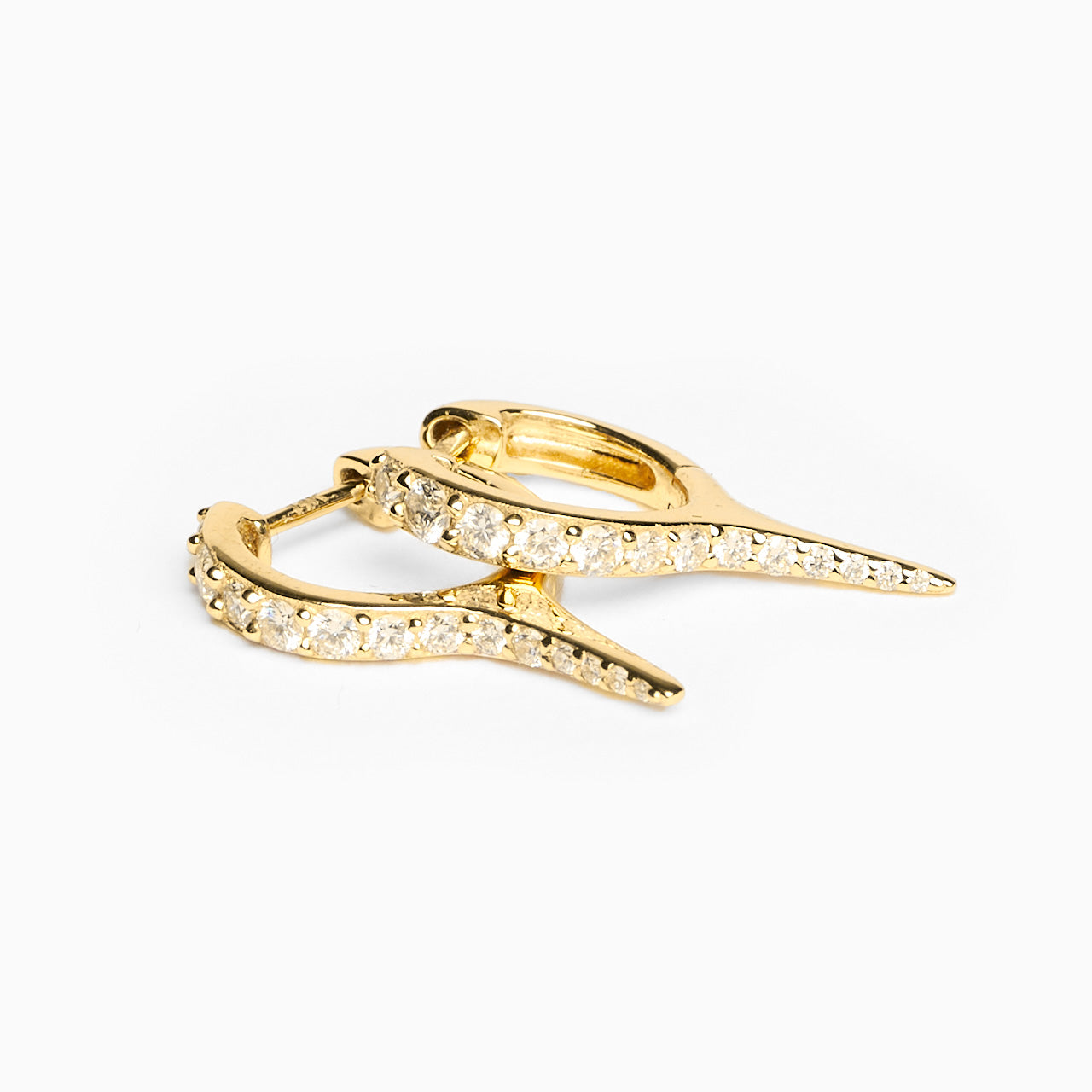 Aubrie - Diamond Dagger Earrings