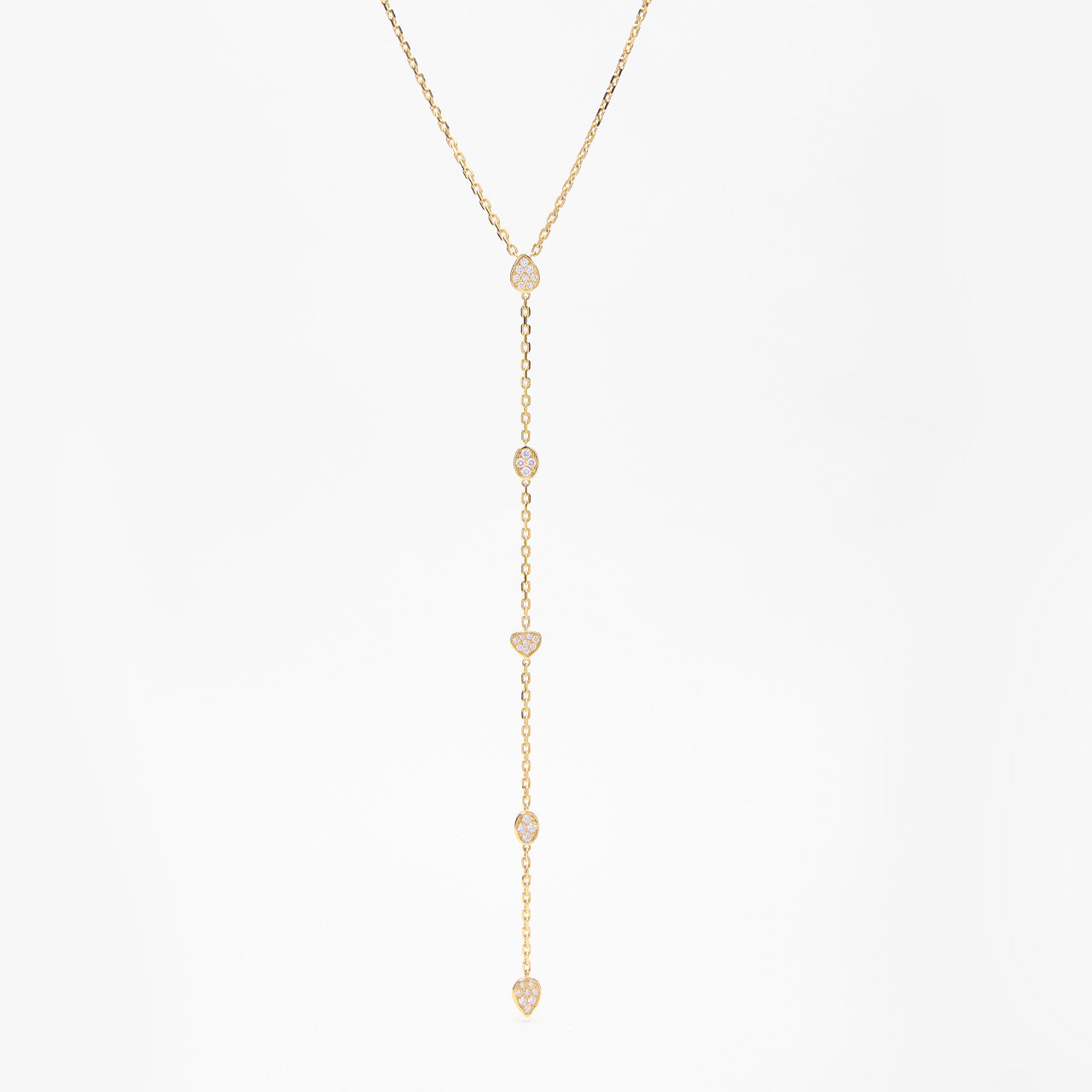 Double Heart Lariat Lariat Necklace Macys 10k Gold Necklace 14KT