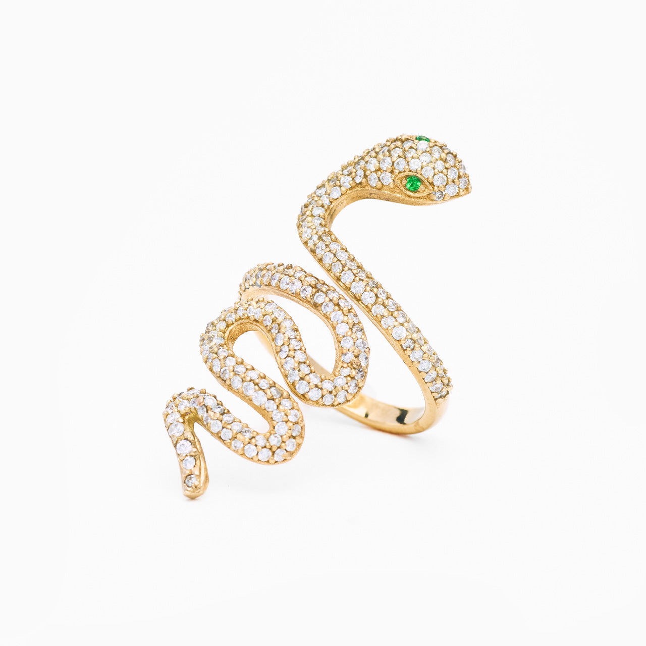 Céline - Yellow Gold Snake Ring