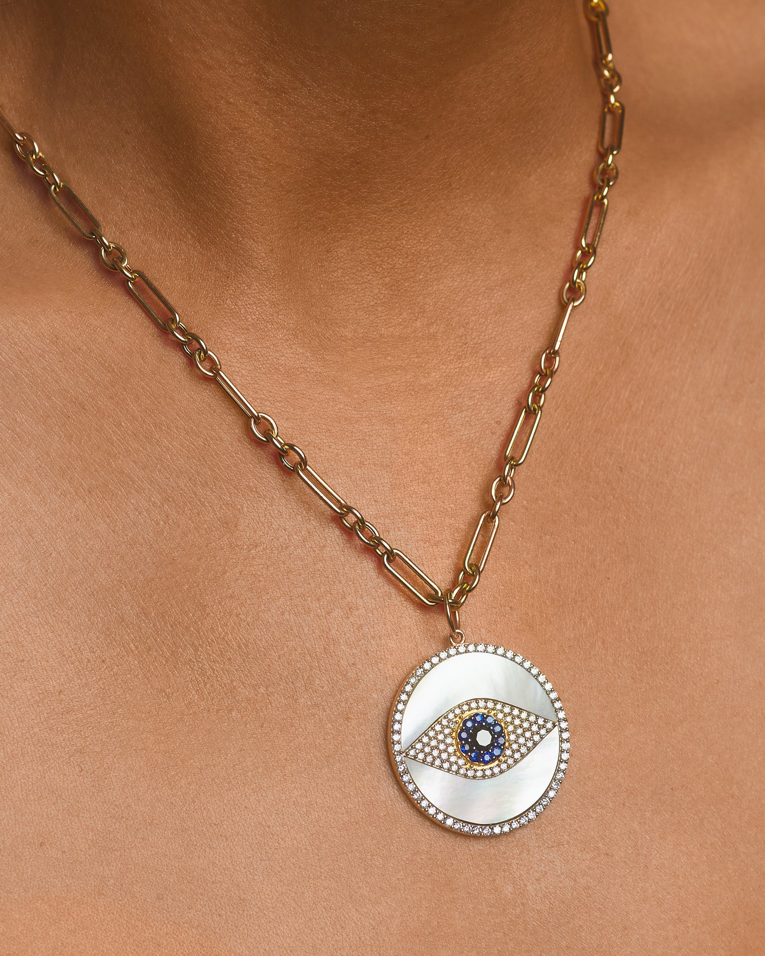 Kendra - Evil Eye Pendant Necklace