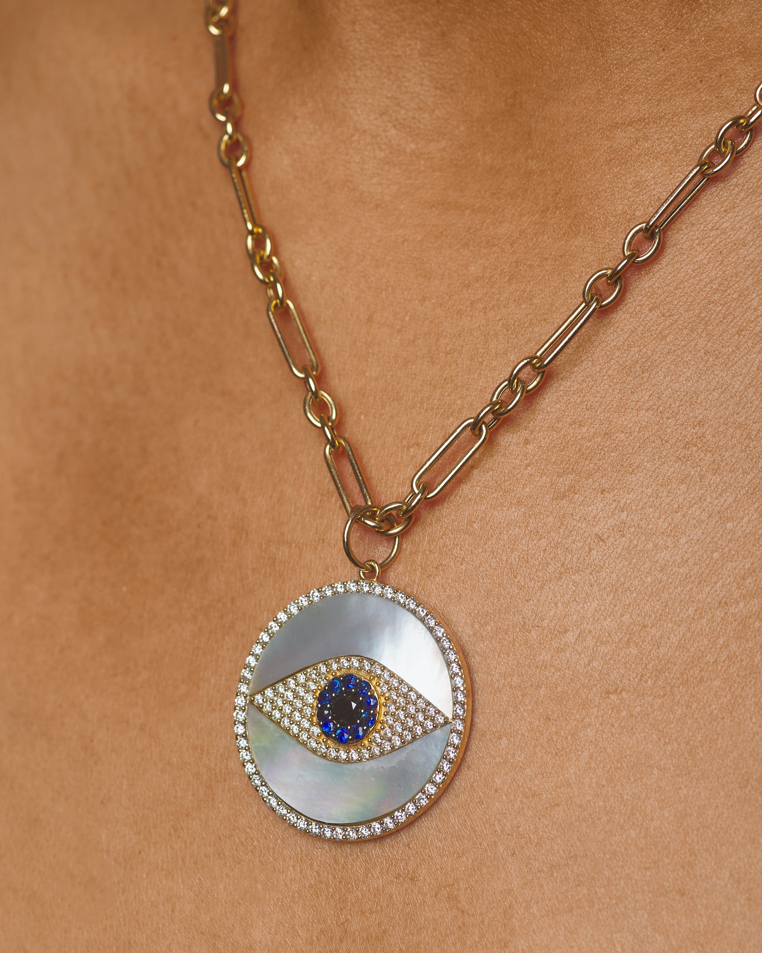 Kendra - Evil Eye Pendant Necklace
