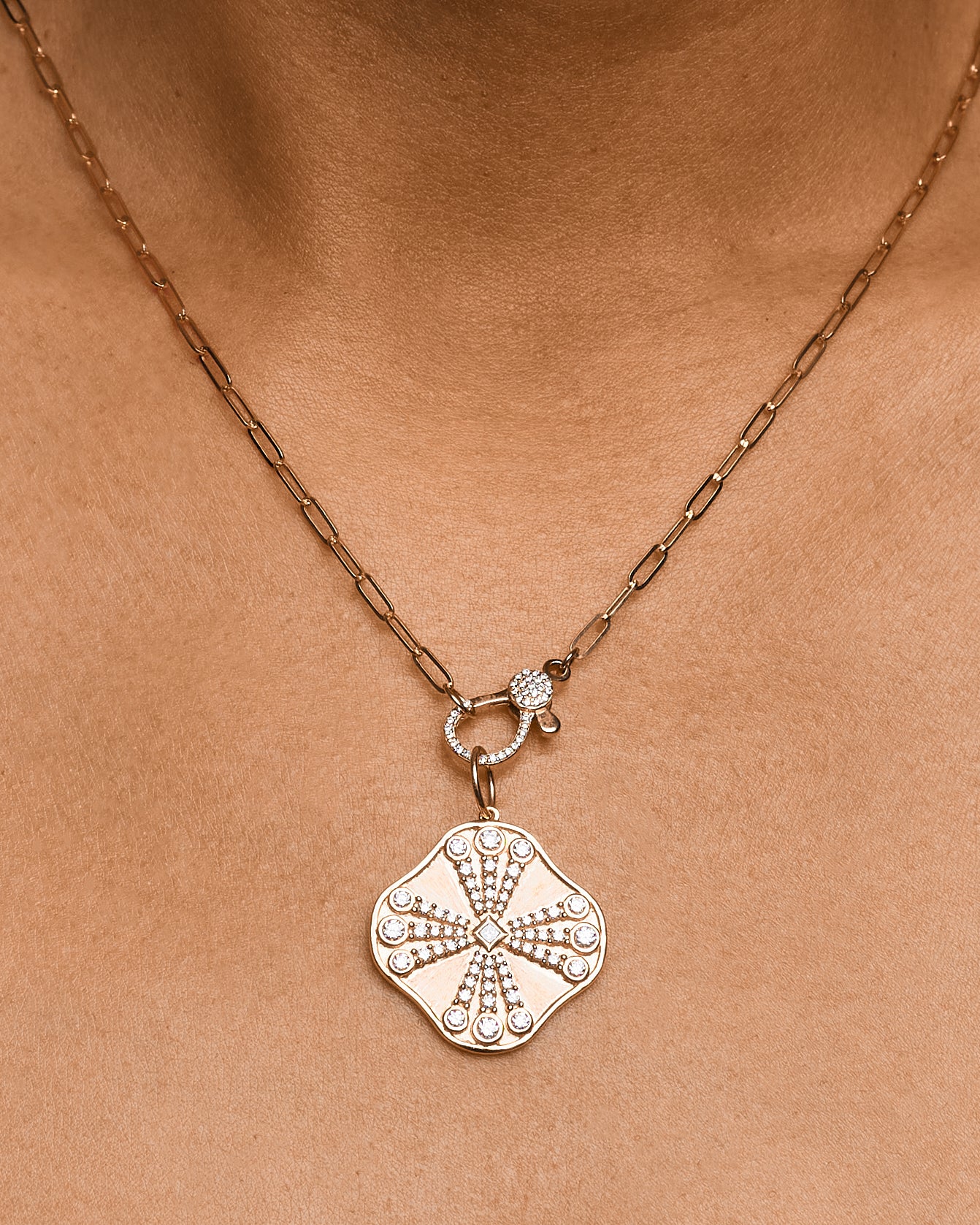 Nedra - Pendant 14K Gold Necklace