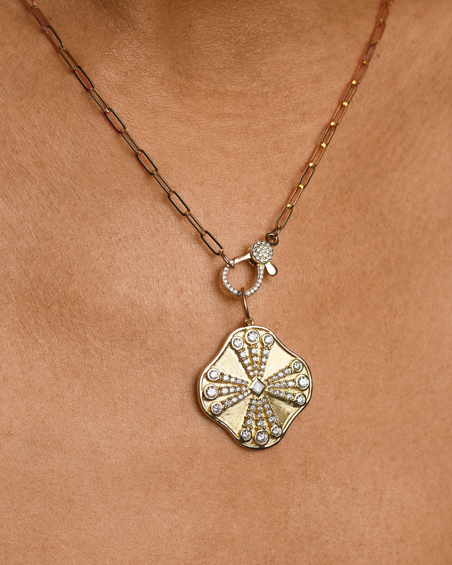 Nedra - Pendant 14K Gold Necklace