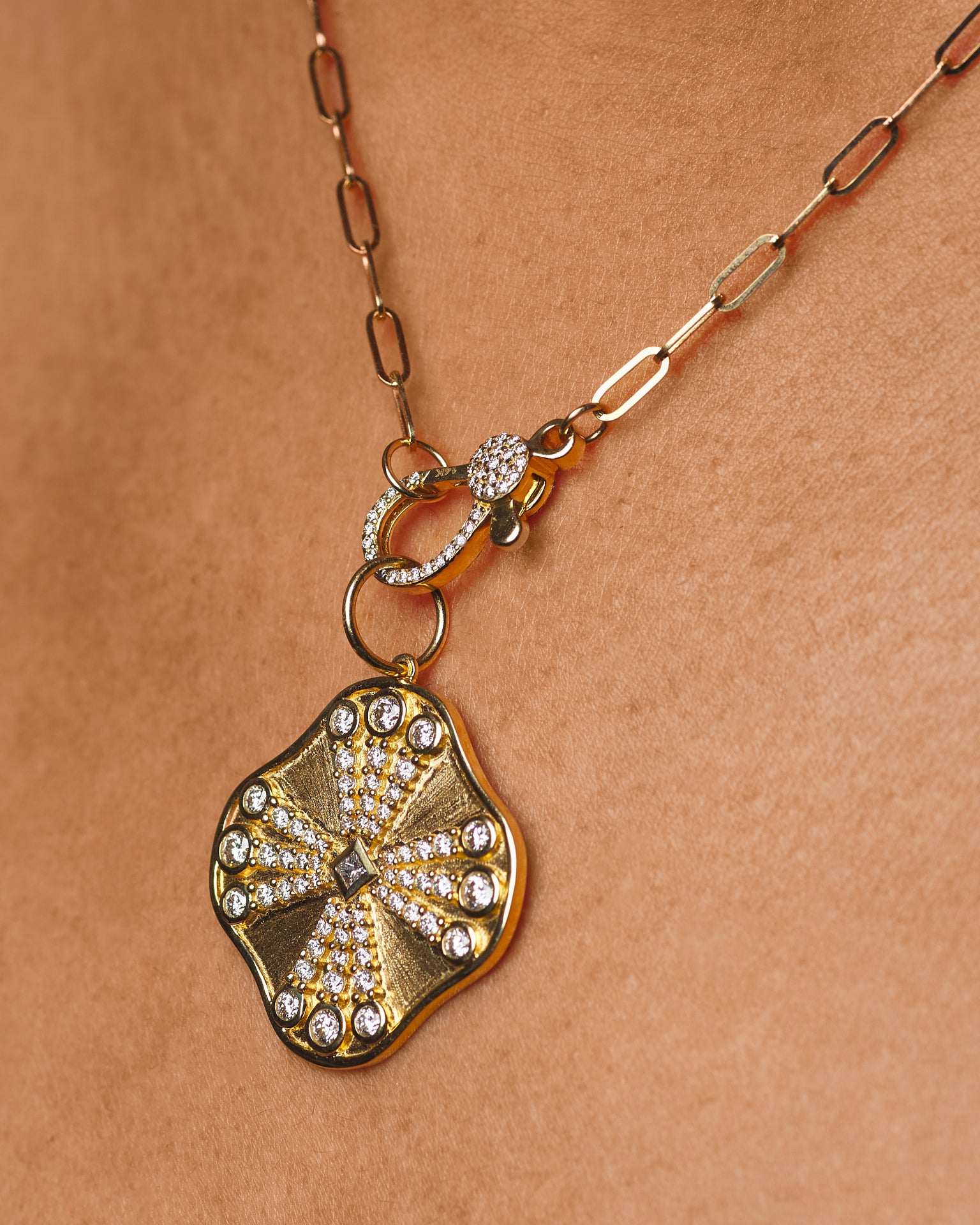 Nedra - Pendant 14K Gold Necklace