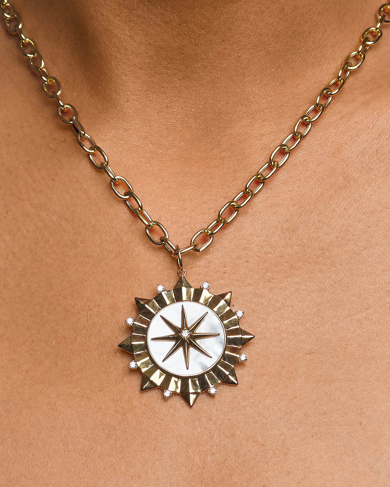 Popi - Star Pendant 14K Gold Necklace