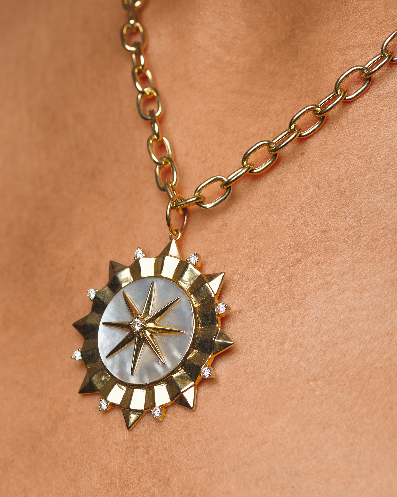 Popi - Star Pendant 14K Gold Necklace