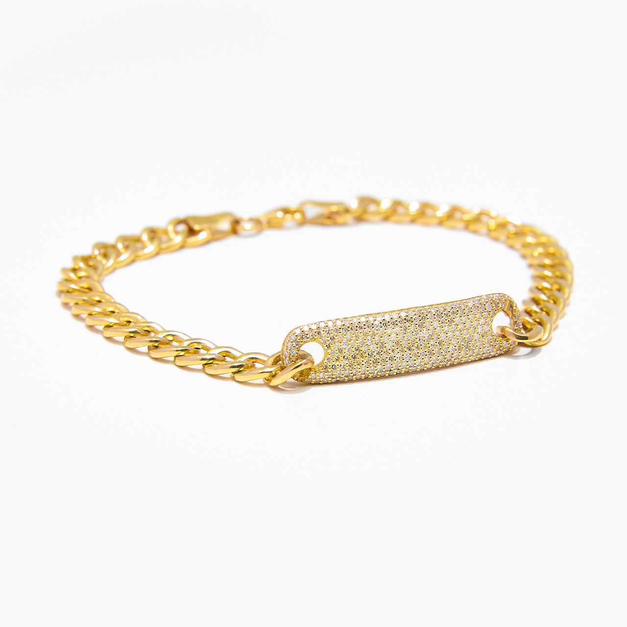 Demi - Diamond ID Bracelet