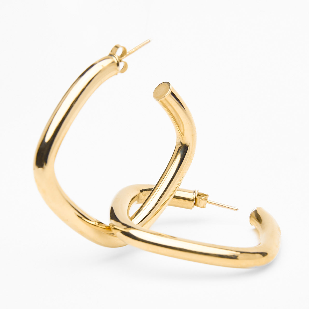 [TATIANA] 925Silver☆Basic Square Hoop Earrings Tatiana - Square Hoop Earrings